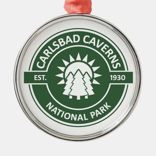 Carlsbad Caverns National Park Metal Ornament (Front)