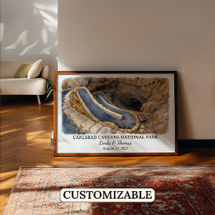 Carlsbad Caverns National Park, New Mexico Custom Poster