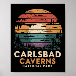 Carlsbad Caverns National Park New Mexico Hiking A Poster
