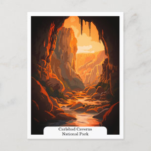 Carlsbad Caverns National Park, New Mexico USA Postcard