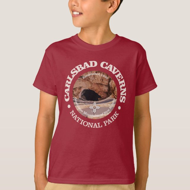 Carlsbad Caverns NP (rd)2 T-Shirt (Front)