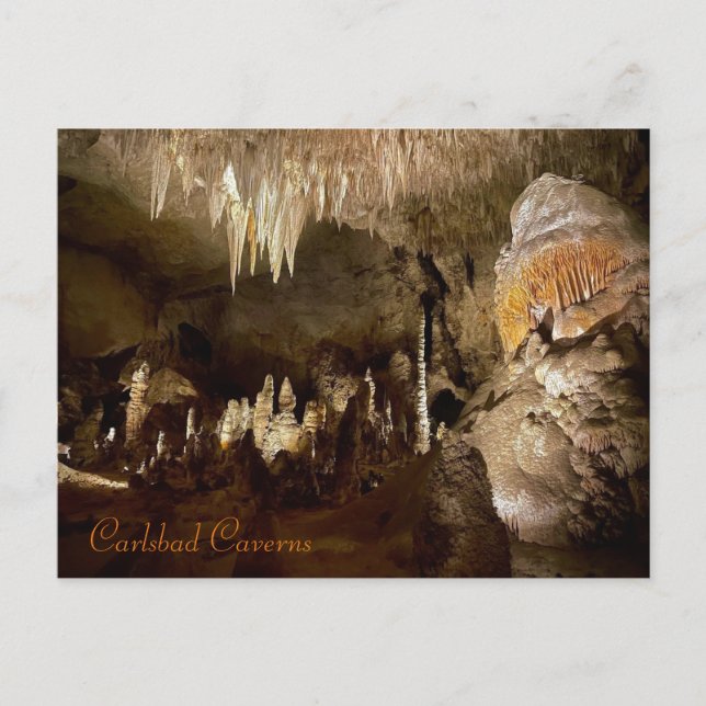 Carlsbad Caverns Postcard (Front)