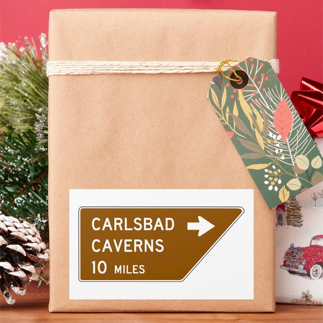 Carlsbad Caverns Sign Sticker (Creator Uploaded)