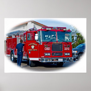 Carlsbad Fire Department Poster