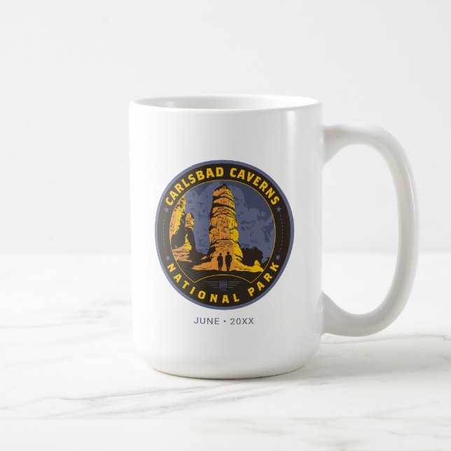 Carlsbad National Park Coffee Mug (Right)