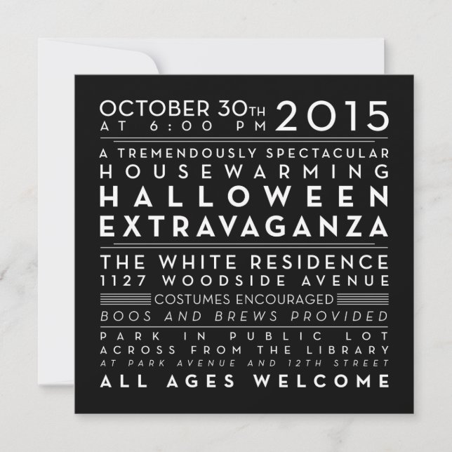 Carlson invitations (Front)