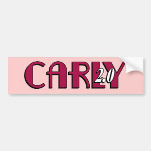 Carly 2.0 Bumper Sticker