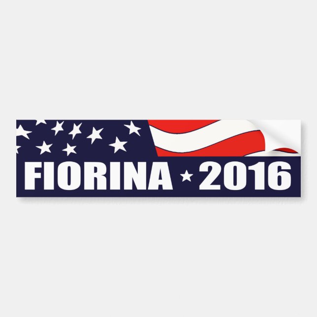 Carly Fiorina President in 2016 Bumper Sticker (Front)