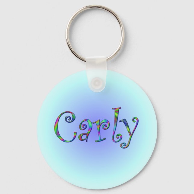 Carly Rainbow Keychain (Front)
