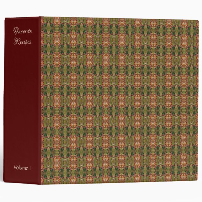 Carly Recipe Binder (Front/Spine)