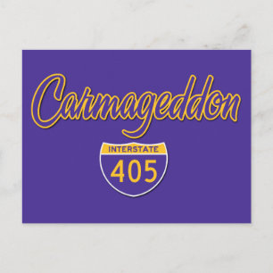 Carmageddon Postcard
