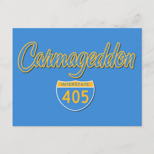 Carmageddon Postcard (Front)