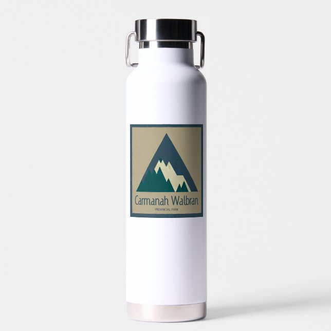 Carmanah Walbran Provincial Park Rustic Water Bottle (Front)