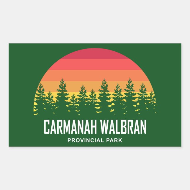 Carmanah Walbran Provincial Park Sticker (Front)