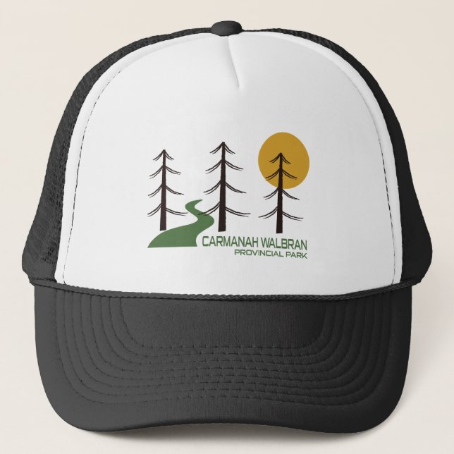 Carmanah Walbran Provincial Park Trail Trucker Hat (Front)