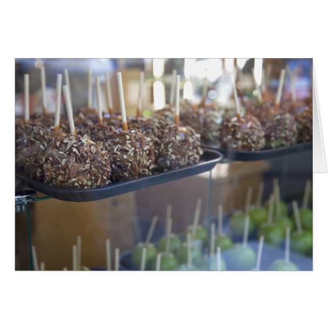 Carmel apples, Pioneer Square, Seattle, (Front Horizontal)