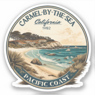Carmel by the sea beach california pacific coast