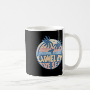Carmel By The Sea California Beach Surf Summer Vac Coffee Mug