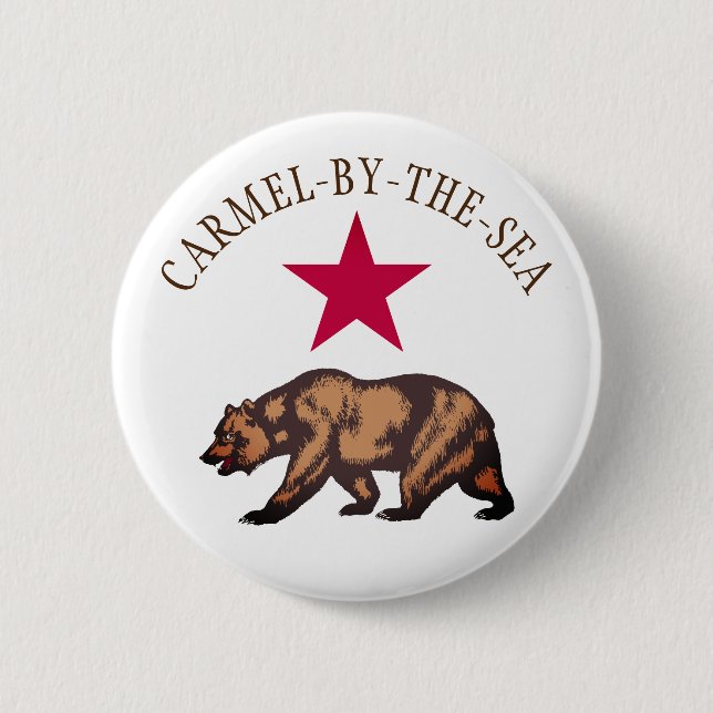 Carmel-by-the-Sea, California Button (Front)
