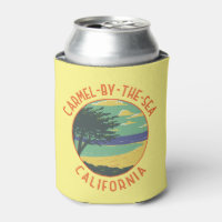 Carmel-by-the-Sea California Retro Distressed
