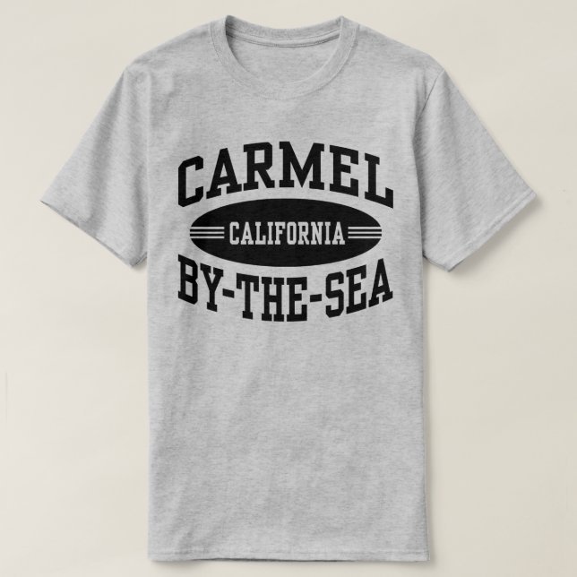 Carmel By The Sea California T-Shirt (Design Front)