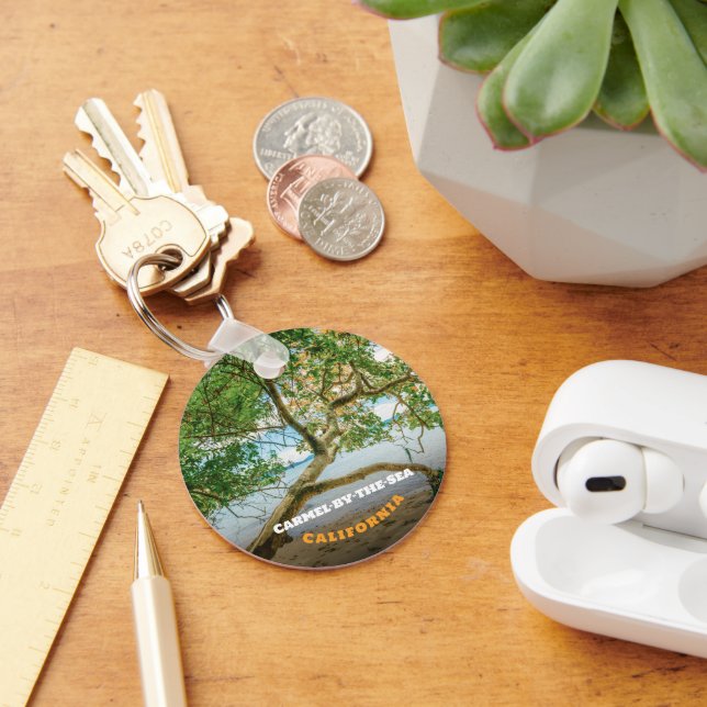 Carmel-by-the-Sea, Monterey County, California Keychain (Desk)