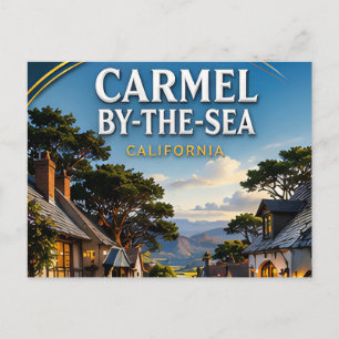 Carmel-by-the-Sea Ocean View Postcard