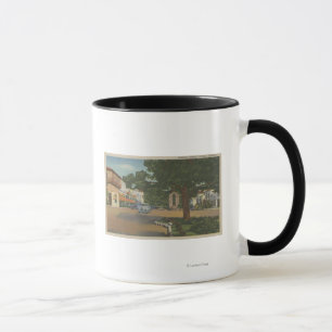 Carmel, CA - Business District View of Downtown Mug