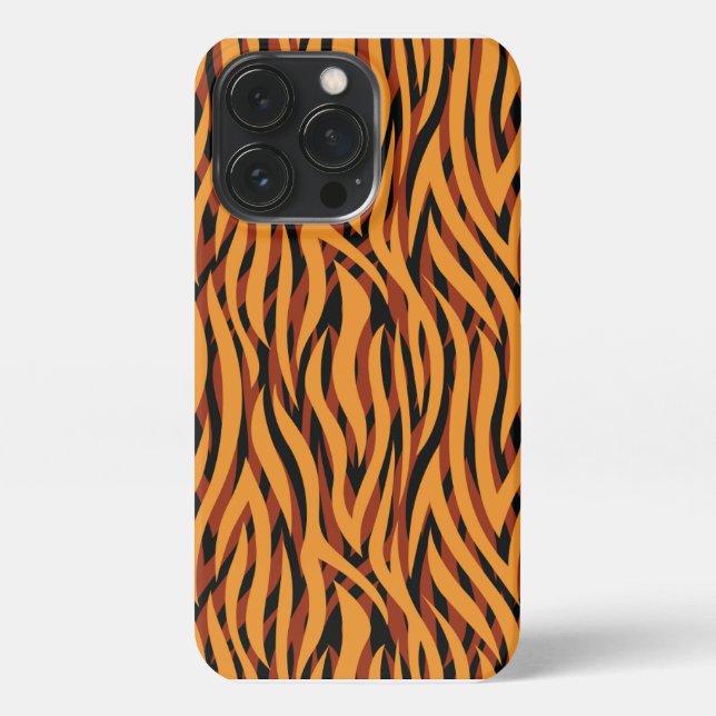Carmel Grass iPhone 13 Pro Slim Fit Case, Glossy iPhone Case (Back)
