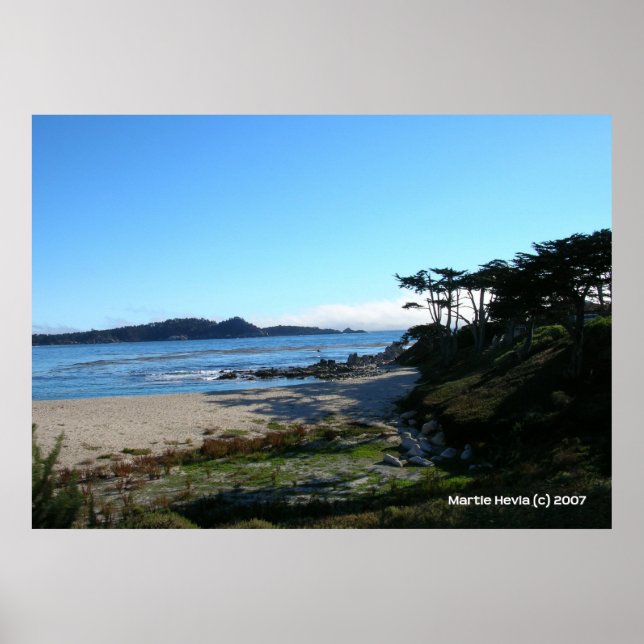Carmel River Beach Poster (Front)