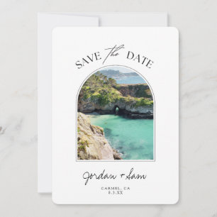 Carmel Save the Date Carmel California Wedding Invitation