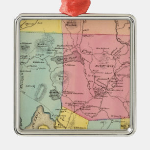 Carmel, Town Metal Ornament