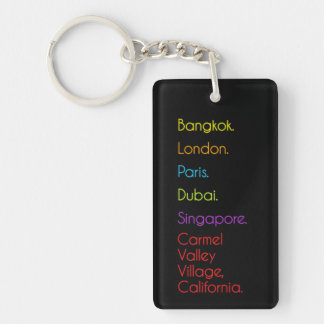 Carmel Valley Village, California Keychain