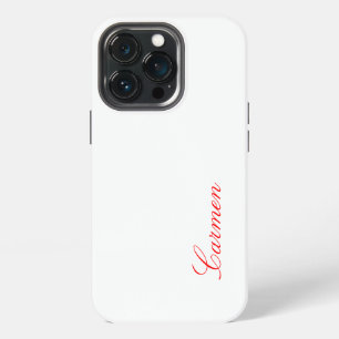 Carmen - customize it with your name iPhone cover