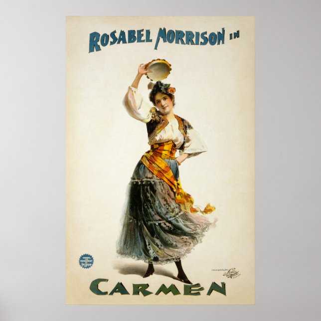 Carmen Opera Poster (Front)