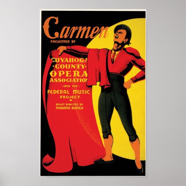 Carmen Poster (Front)
