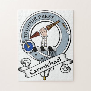 Carmichael Clan Badge Jigsaw Puzzle