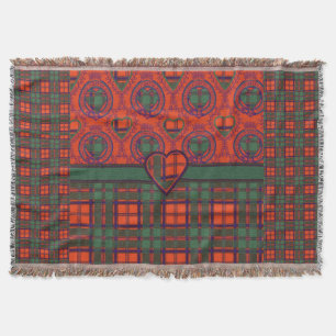 Carmichael clan Plaid Scottish kilt tartan Throw Blanket