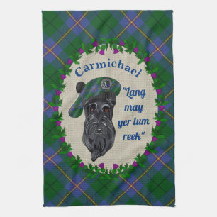Carmichael Scottie Dog Kitchen Towel