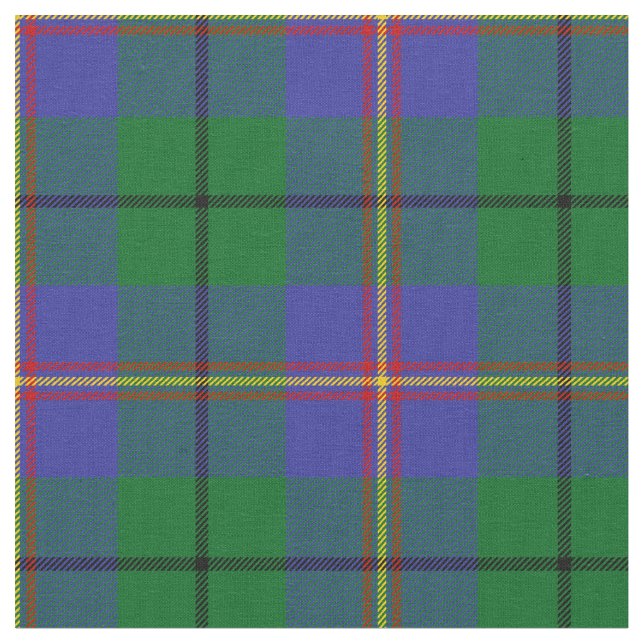 Carmichael Tartan Print Fabric (Close Up)