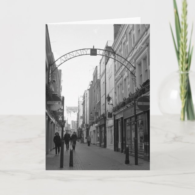 Carnaby Street, London, England Card (Front)