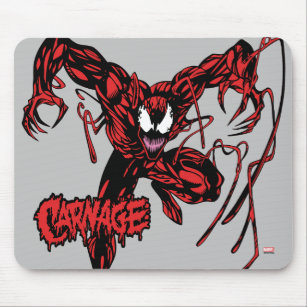 Carnage Jumping Down Mouse Pad