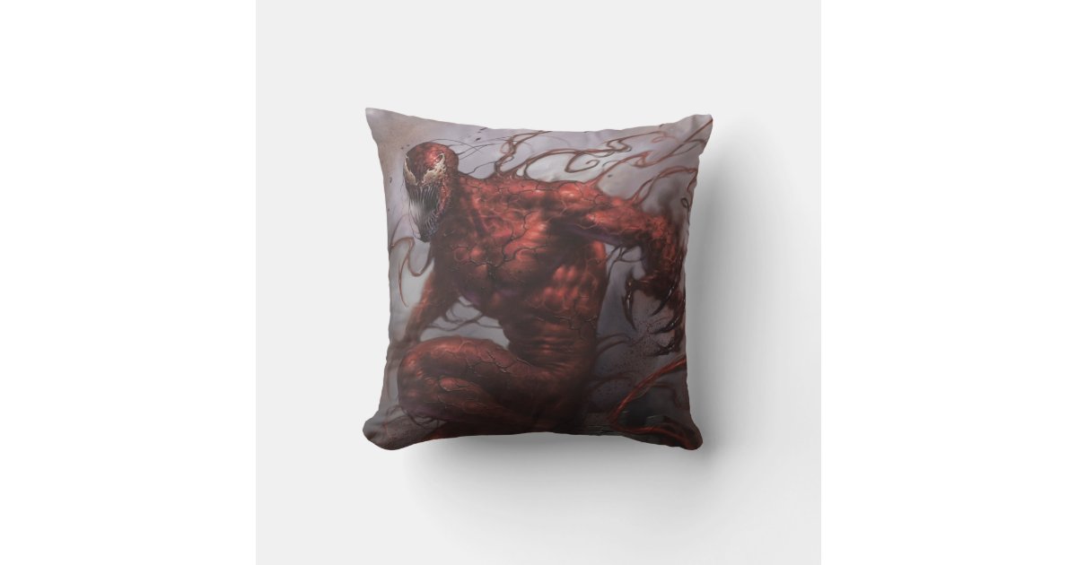 Carnage Perched Concept Art Throw Pillow Zazzle