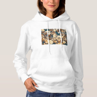 Carnation Fairy Basic Hooded Sweatshirt (White)