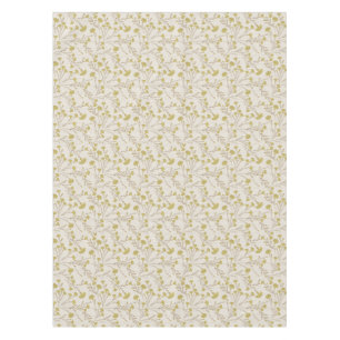carnation flower cottagecore rustic farmhouse tablecloth