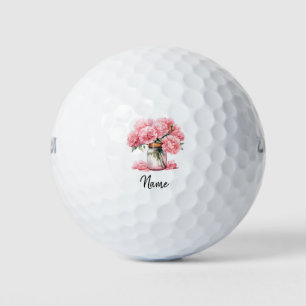 Carnation Flower for Golf Mom Mother's Day Balls