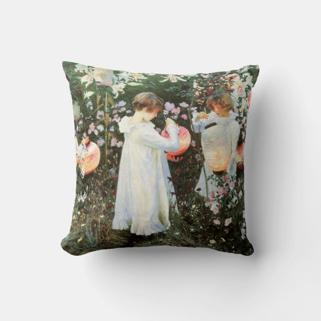 Carnation Lily Lily Rose American MoJo Pillows (Front)