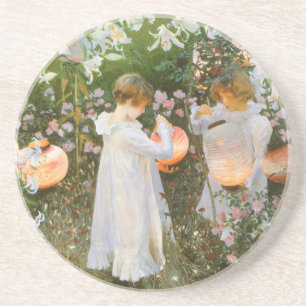 Carnation, Lily, Lily, Rose By John Singer Sargent Coaster