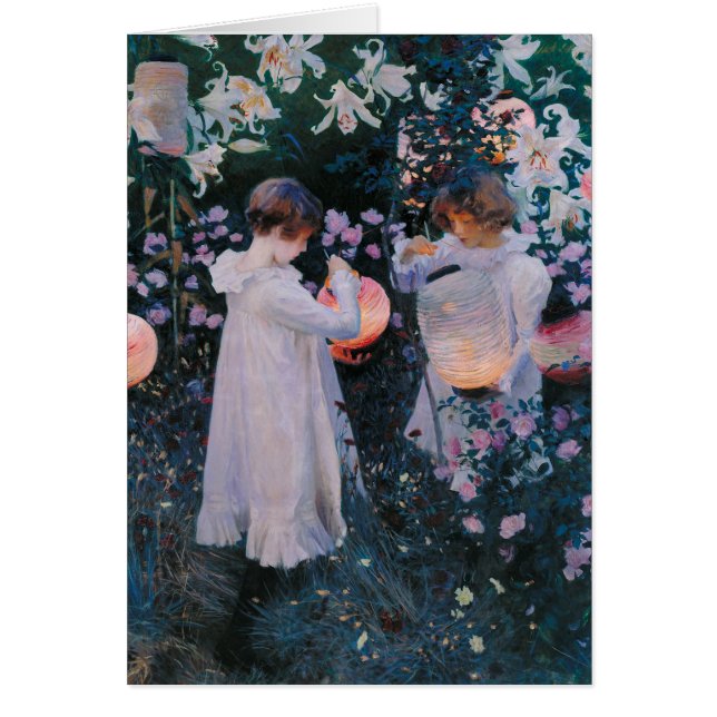 Carnation, Lily, Lily, Rose de John Singer Sargent (Devant)