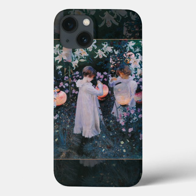 Carnation Lily Lily Rose John Singer Sargent Art Case-Mate iPhone Case (Back)